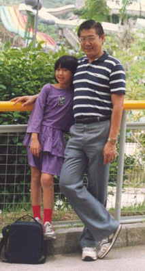 Papa & I in HK