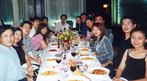 22nd Bday Dinner at Angelucci, 1999