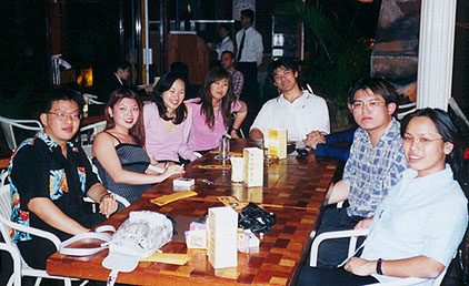 22nd Bday Dinner, B & H Bistro 1999
