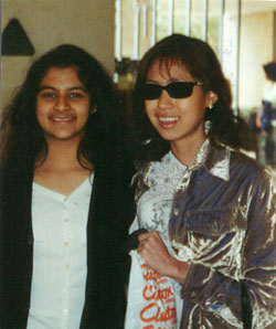 With Minal in Cambridge